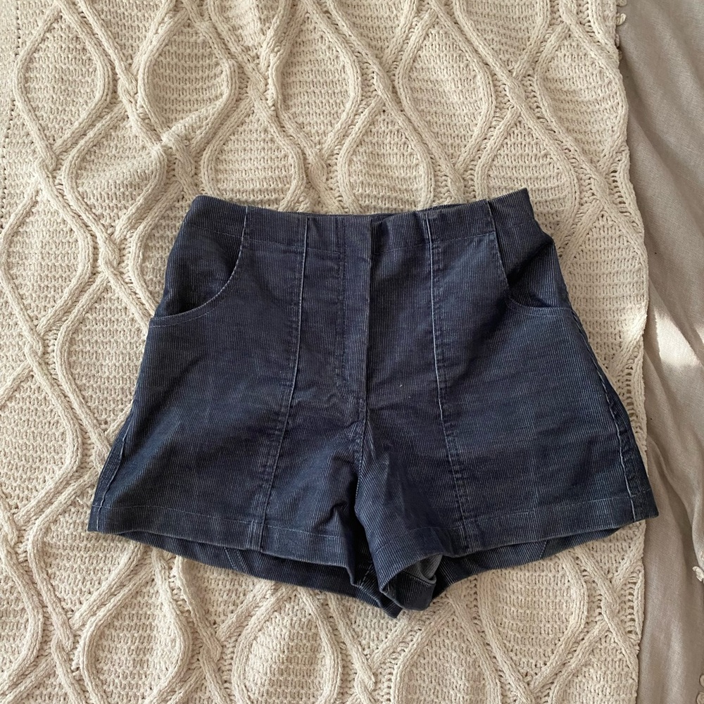 corduroy star shorts